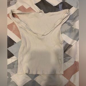 Aeropostale white crop top